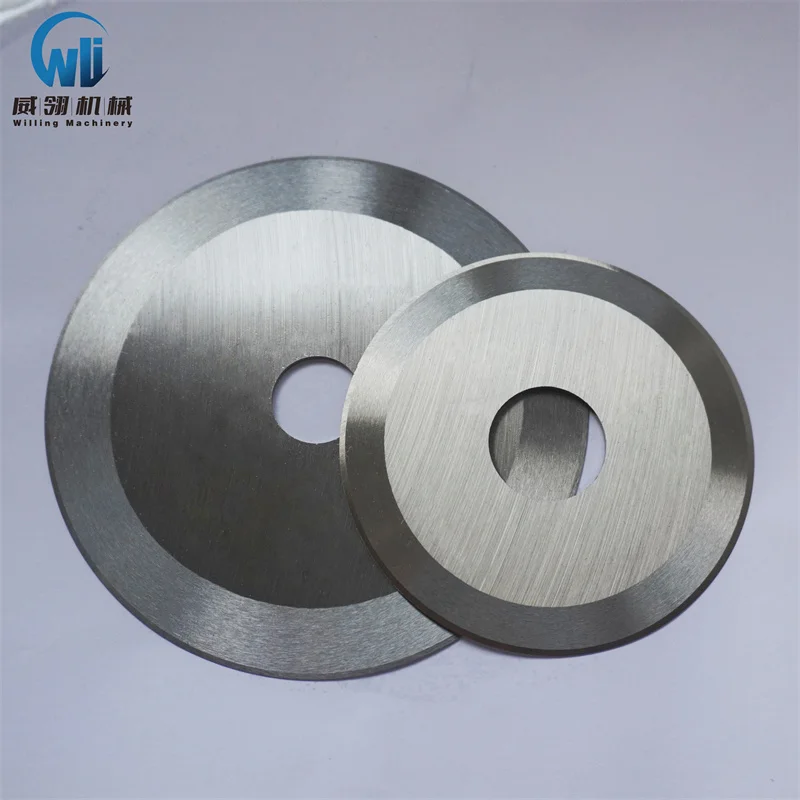 Machine circular knife custom round blade circular cutting knife round knife round blade Circular rotary blade machine rotary