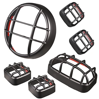 Motorfiets Mat Zwart Koplamp Richtingaanwijzer Achterlicht Grill Cover Voor Honda CT 125 Trail 125 Hunter Cub 2020 2021 2022 2023