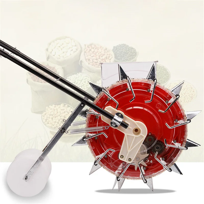 

Agricultural Hand Push Seeder Corn Planter Cotton Soybean Peanut Vegetable Precision Seeder Tool