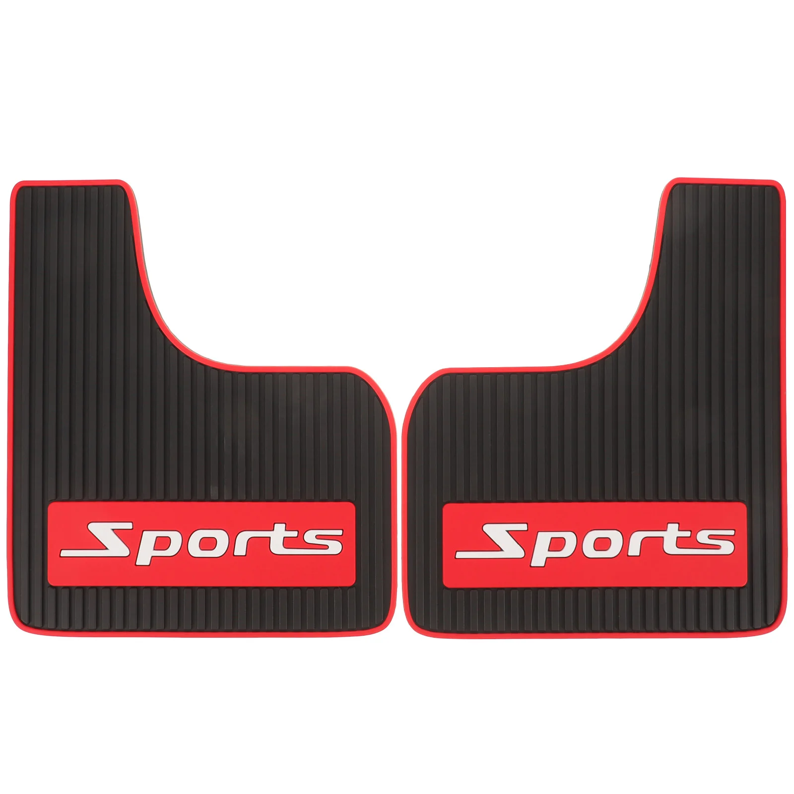 

2 Pcs Car Mud Flaps Splash Guards Trumpet Accessories Sports Mudflaps Pvc Universal Truck