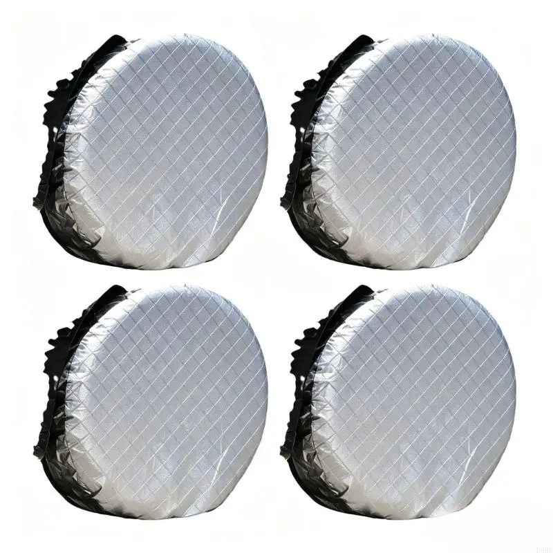 D5BE Tire Covers,Waterproof Anti-Uv Snow Sun Rain Tire Covers For Trailers Truck, Suv