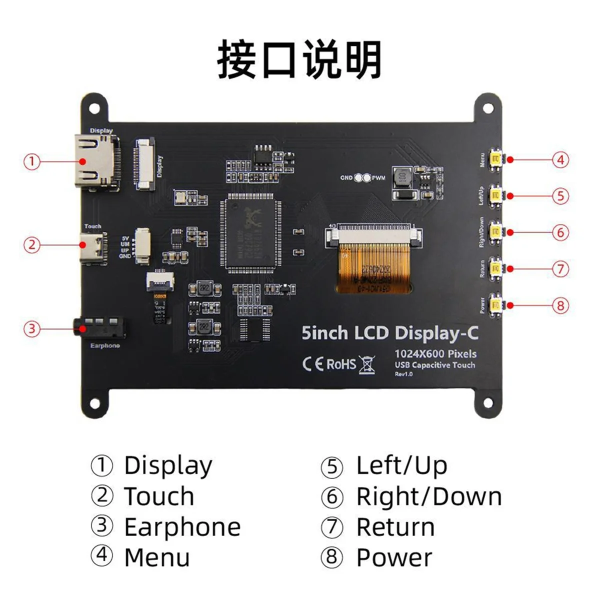 

【Hot Selling Items】 Raspberry Pi feel Display