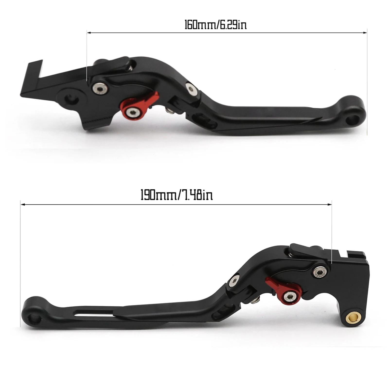 For Kawasaki Z750 Z 750 2007-2012 Motorcycle Brake Clutch Levers Adjustable Fold Extendable Brake Clutch Levers Handle Accessori