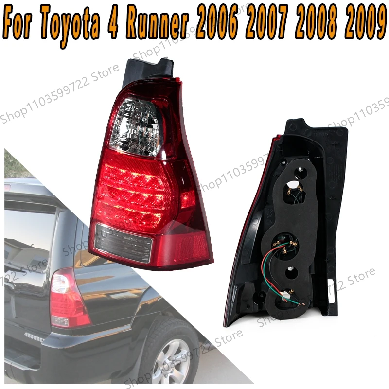 

Для Toyota 4 Runner 2006 2007 2008 2009, автомобильный задний фонарь, фонарь заднего хода, стоп-сигнал, поворотный мигающий свет, сигнальная лампа дальнего света