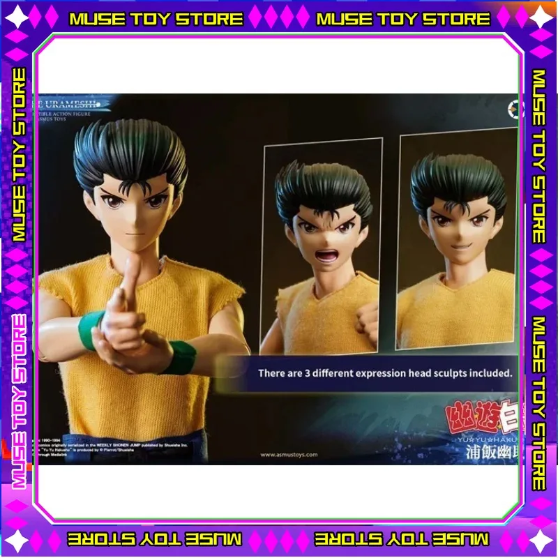 

Оригинальный Asmus YUYU002, масштаб 1/6, Youyou Baishupu Fanyouzhu, две версии, выберите мужской солдат, полный набор, 12-дюймовая экшн-фигурка, кукла