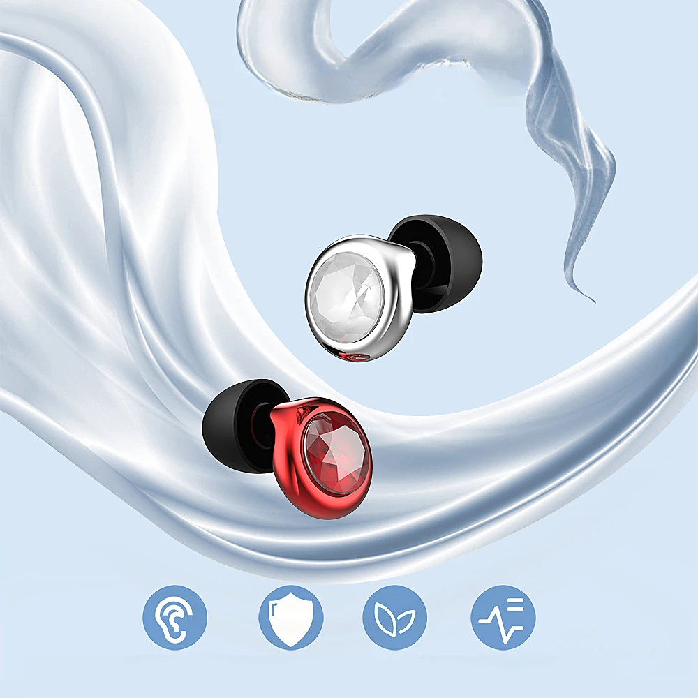 Diamond Shaped Silicone Noise Reduction Earplugs Concert Reusable Waterproof Swim Ear Plug Travel Work Sound Insulation Products