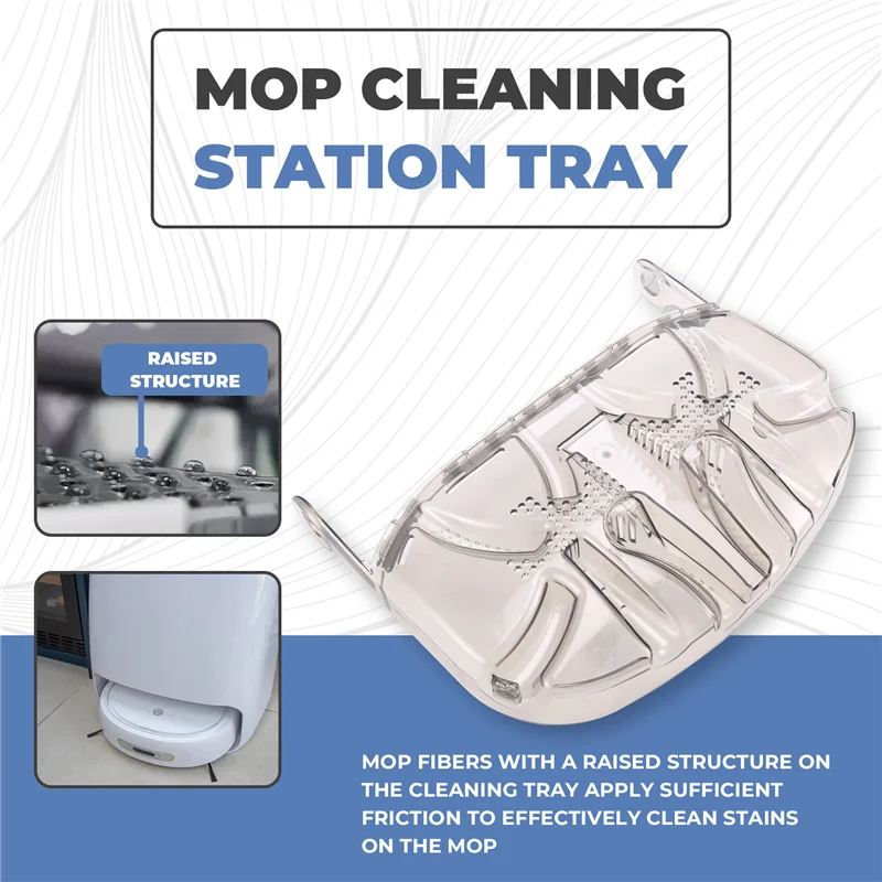 لماذا-استبدال أجزاء تنظيف صينية ل Narwal J1 J2 جهاز آلي لتنظيف الأتربة أجزاء مكانس كهربائية للكنس قاعدة محطة ممسحة تنظيف القرص