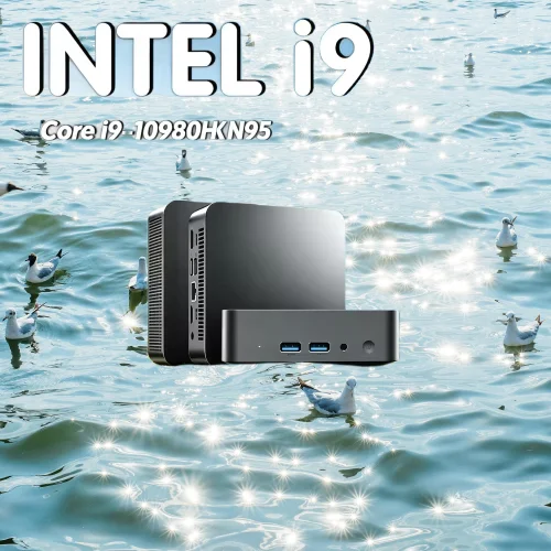 

2026 Ethereal Mini PC Core I9 10980HK/N95 Windows 11 Pro 32GB RAM 1TB/2TB SSD Minuscule Cryptic Pocket Computer 4K 60Hz WiFi6
