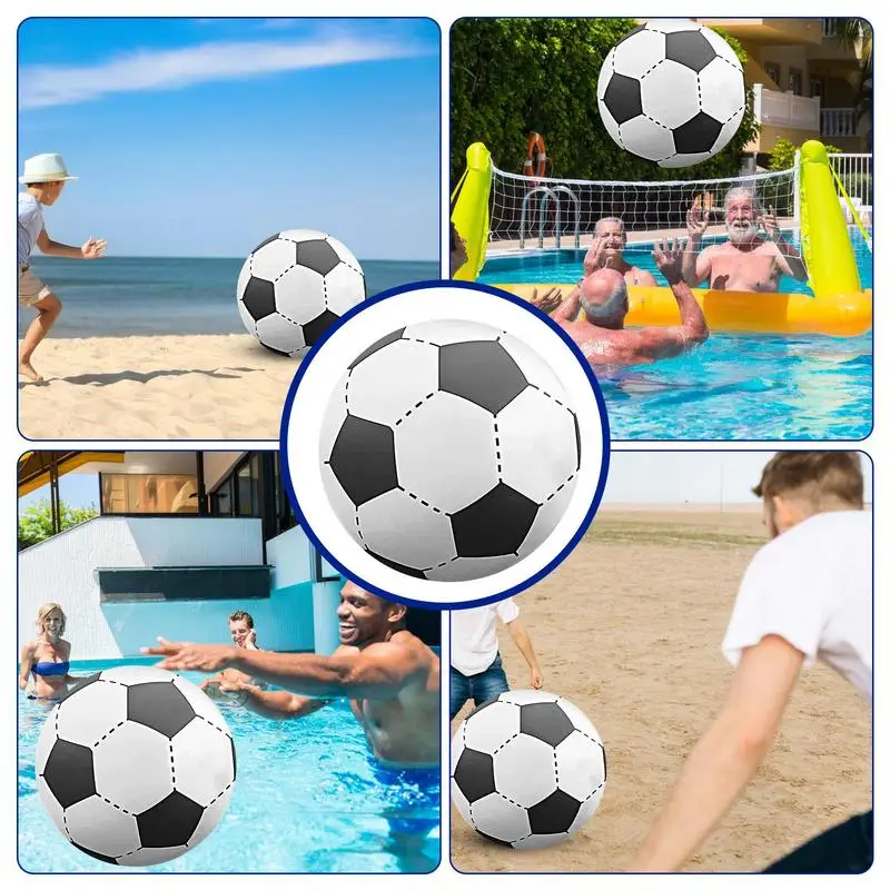 Riesiger aufblasbarer Wasserball sprengen Strand bälle Outdoor-Sport ball aufblasbarer Wasserball großer Fußball für Outdoor-Aktivitäten