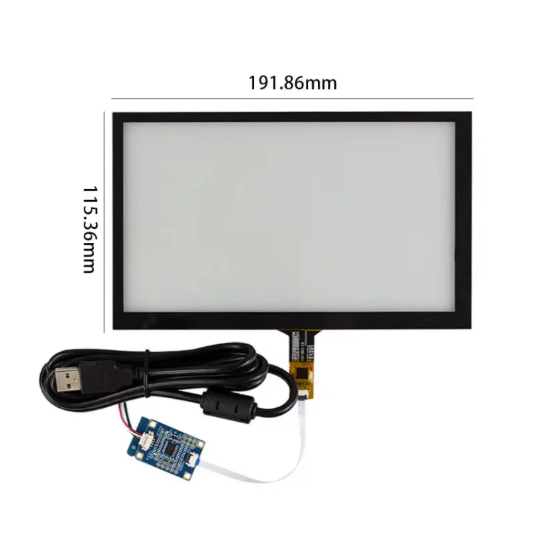 DJ080IA-11A 8 Inch 1280*720 Resolution TFT IPS LCD Panel Display With HDMI To Lvds Controller Board