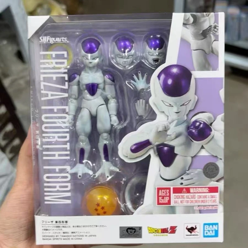 

In stock Bandai S.H.Figuarts SHF Dragon Ball Z Frieza Fourth Form 4th Form Action Figure Model Toys