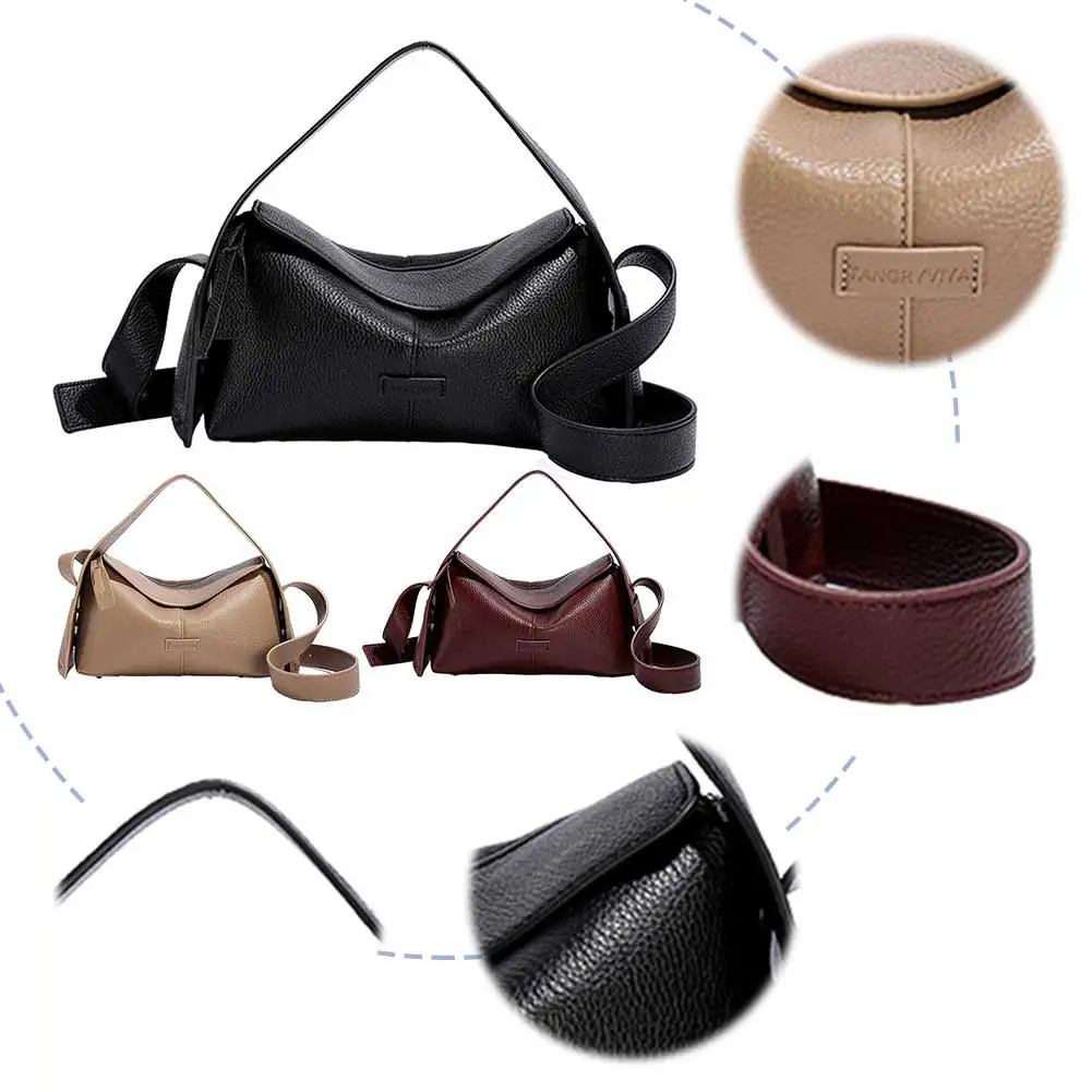 

Shoulder Bags for Women PU Leather Women Leisure Bag Large Capacity Fashion Trend Shoulder Bags Solid Color Work Travel Purses