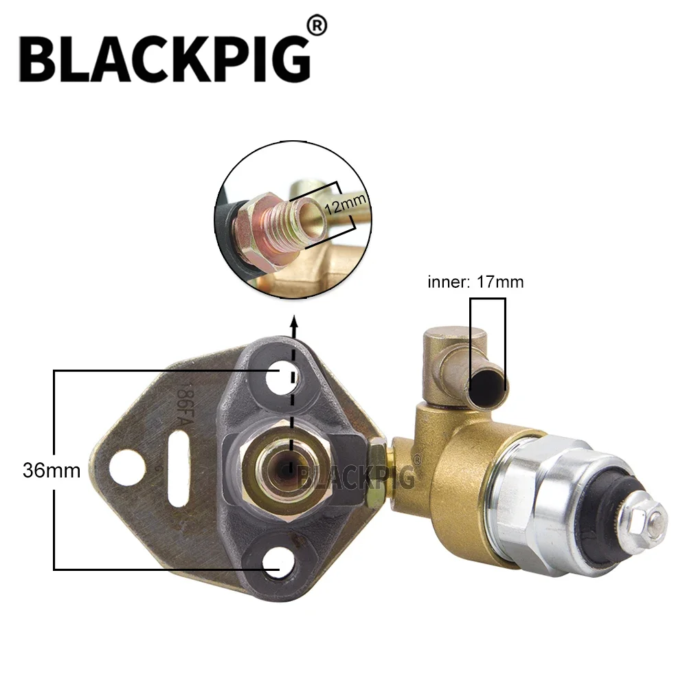 

Durable 178F 186F 186FA 188F 192F Diesel Engine Fuel Injection Electric oil Pump Nozzle Assy Air Cooled Tiller Generator Parts