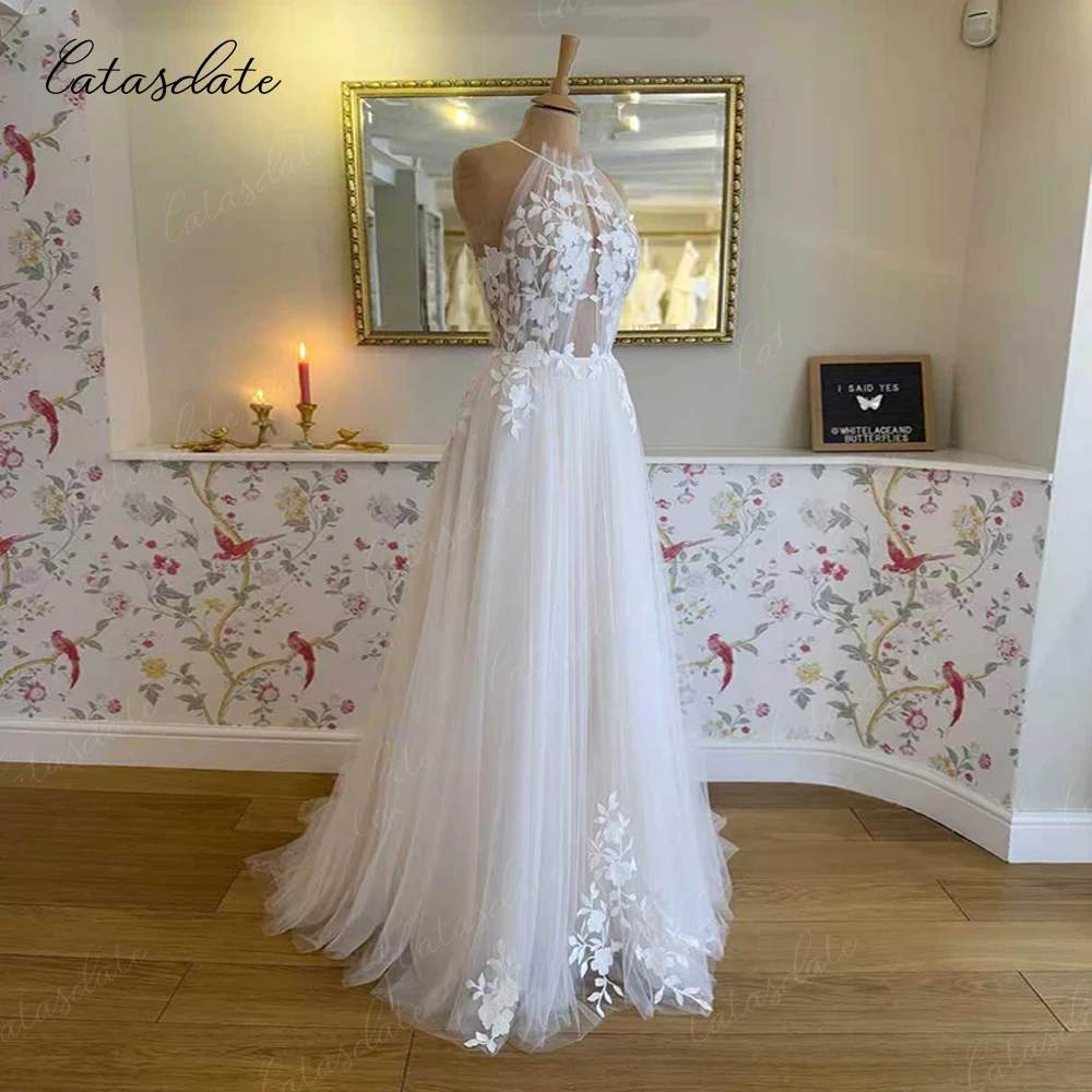 

Catasdate Elegant Wedding Dress Wedding Princess Gown Women Off Shoulder Engagement Dresses vestidos de novia Customized
