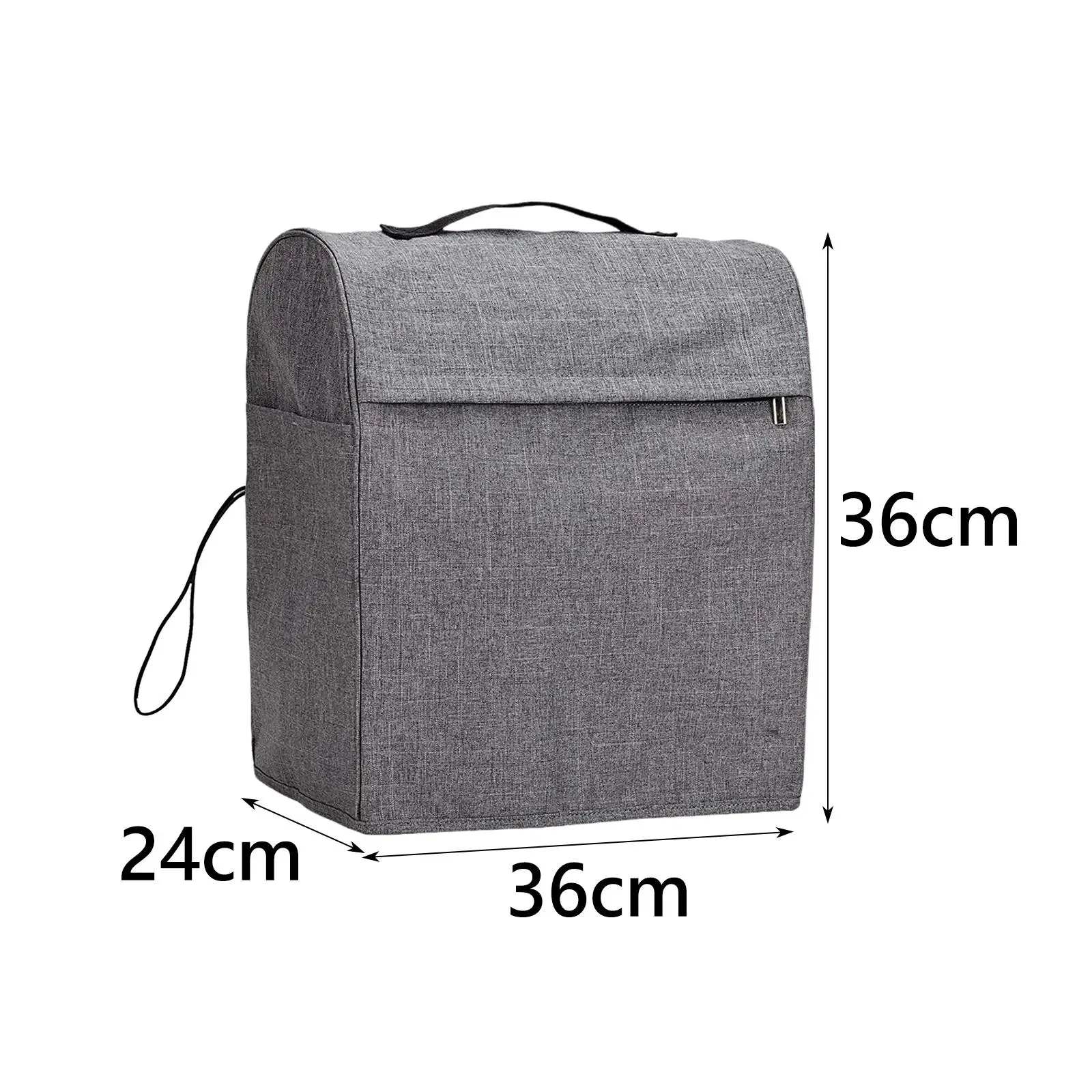 Kitchen Stand Mixer Dust Cover Accessory 36x24x36cm with 4 Exterior Pockets for