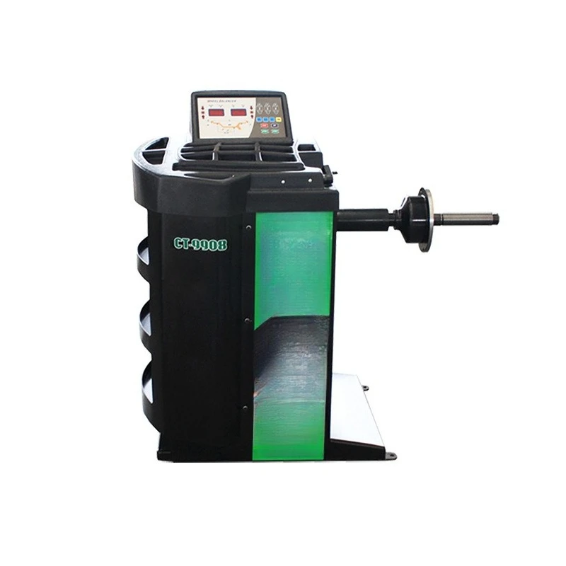 

9908 tire dynamic balancing machine, balancer, double-button start multi-function, commonly used beautiful models in storage