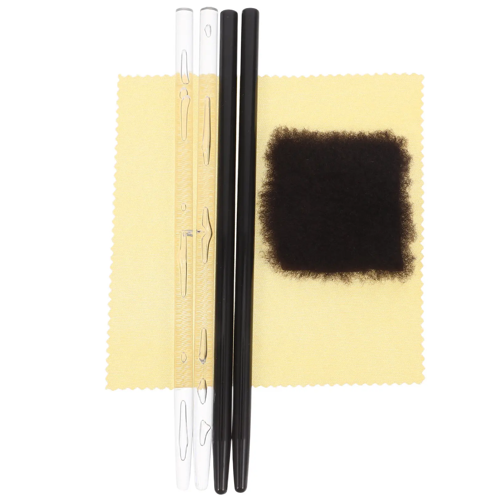 

2Sets Electrostatics Experiment Kit Friction Electrification Science Teaching Aid Acrylic Rods Rubber Rods School Physics Lab