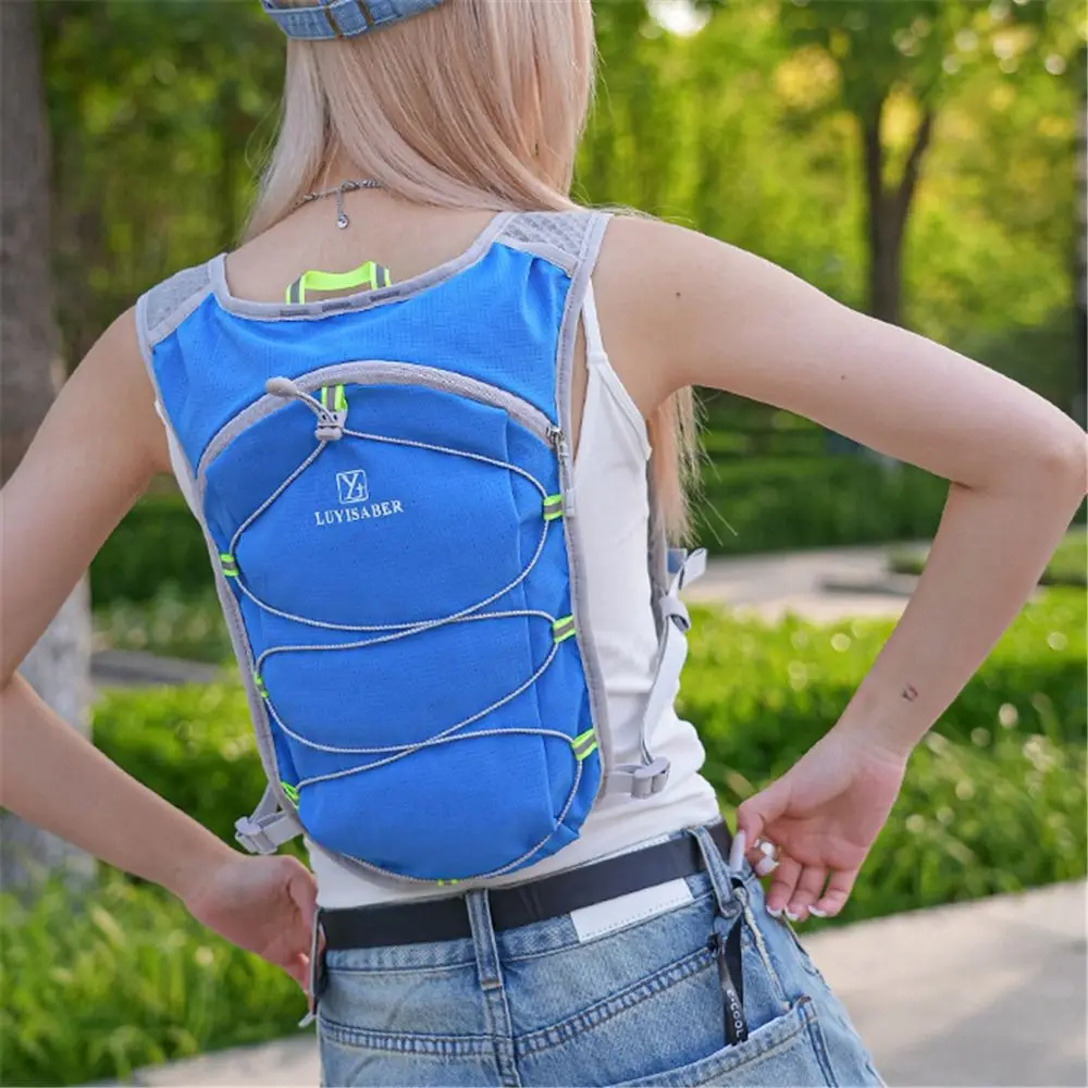 

Рюкзак-жилет для гидратации 2L Marathon с фонариком-свистком, ультралегкий, светоотражающий, дышащий, для велоспорта