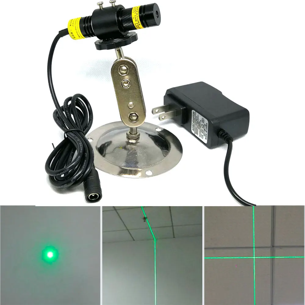 

16*68mm 515nm 10mW/30mw Green Generator Laser Dot/Line/Cross Module DC12V