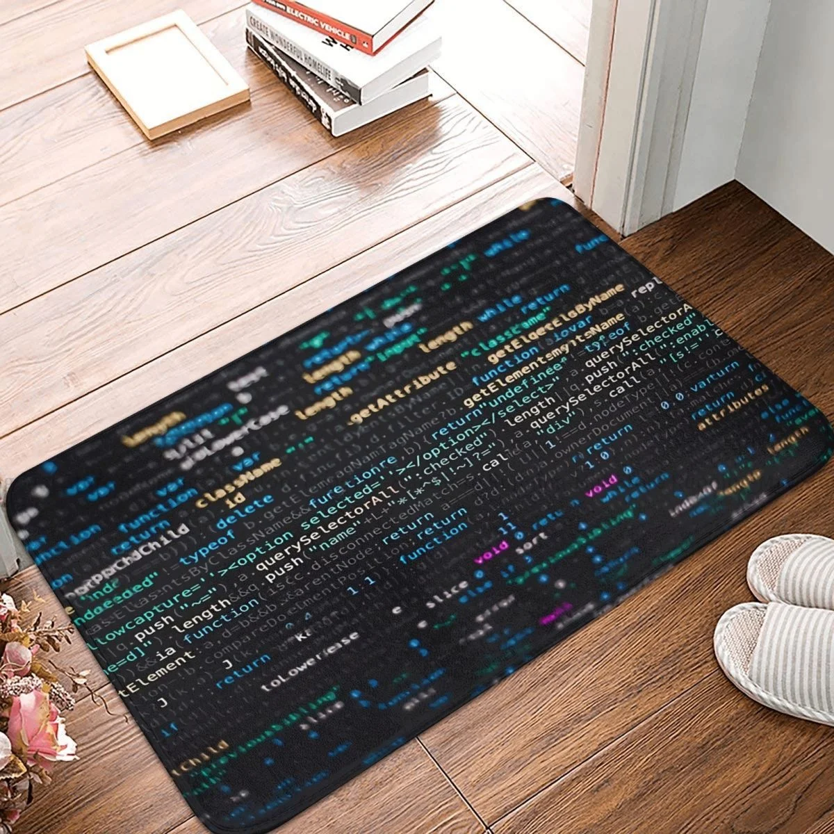 

Coding Geek Developer CPU Non-slip Doormat Software Code Living Room Bedroom Mat Outdoor Carpet Home Modern Decor