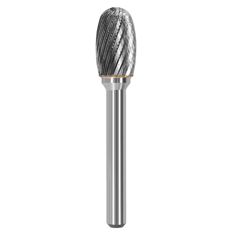 Tungsten Steel Grinding Head Carbide Rotary File Single And Double Groove Milling Cutter Metal Grinding And Engraving Tool