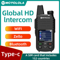 MOTOLOLA 4G POC Android Zello Remote Control Radio Global 8000 km Bluetooth, WiFi, Global PTT, chip intercom