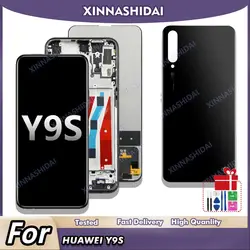 6.59'' LCD Display Replacement With Frame For Huawei Y9S LCD Display Touch Screen Digitizer Assembly For Huawei Y9S Screen