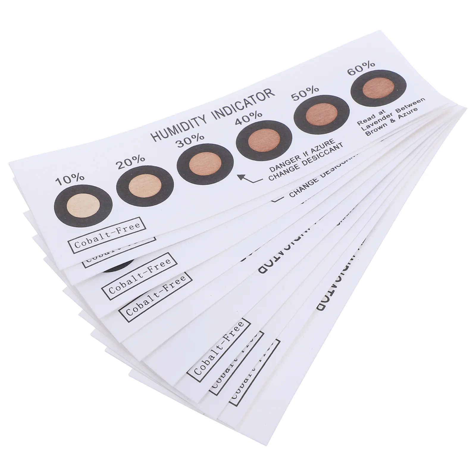 

10 Pcs Humidity Indicator Card Meter SMD Recorder 6-point PCB Household Practicable Indicating Paper Moisture Cards