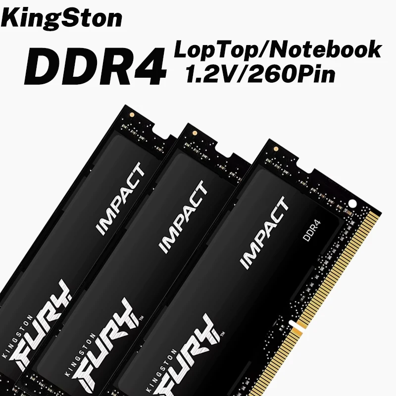 Memoria RAM DDR4 16GB 8GB 32GB DDR4 3200MHz 2666MHz 2400MHz Sodimm para Notebook 1.2V 260pin Memoria RAM