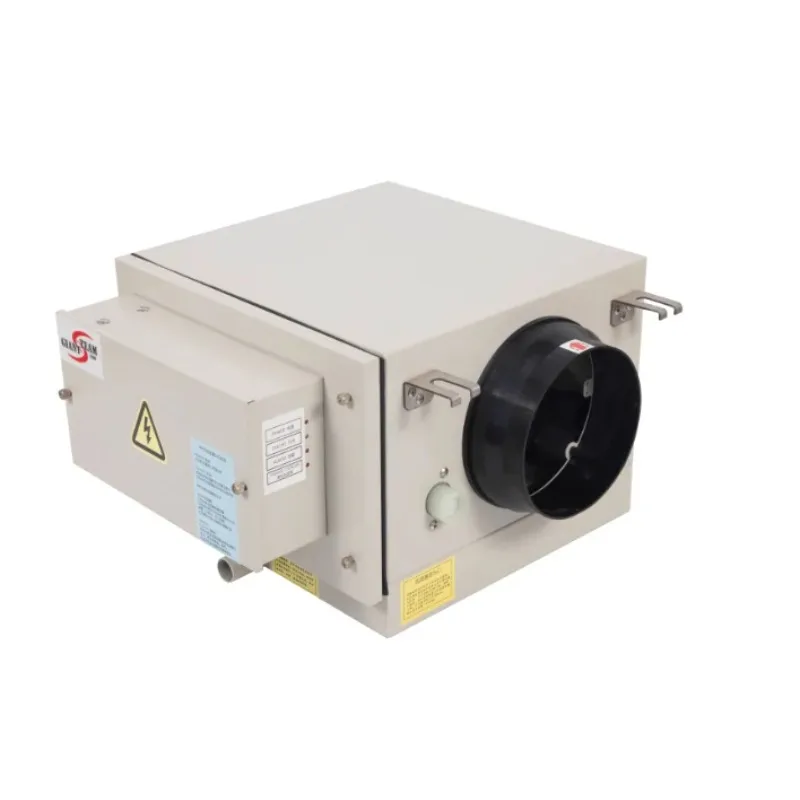 Central Air Conditioning Fresh Air System Duct Humidifier with Purification Electrode for Office Villa Household Use (