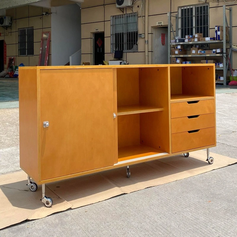 

Simple Modern Birch Ocean Board Bucket Side Locker Storage Drawer Cabinet Locker Removable