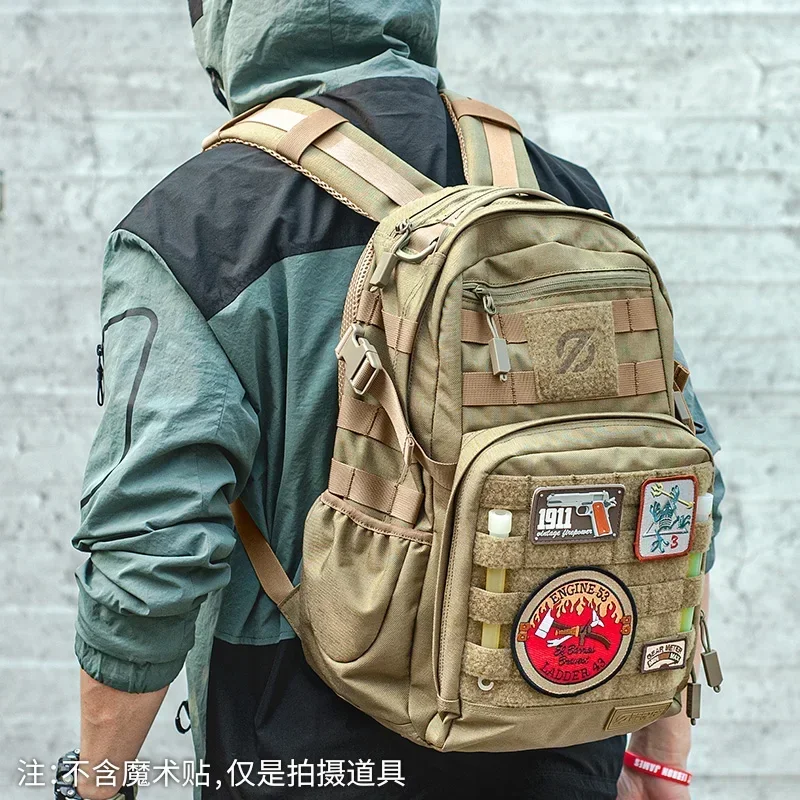 ​SECTOR SEVEN Honey Badger 24-Hour Assault Pack - Tactical Military MOLLE Outdoor Mountaineering Backpack​