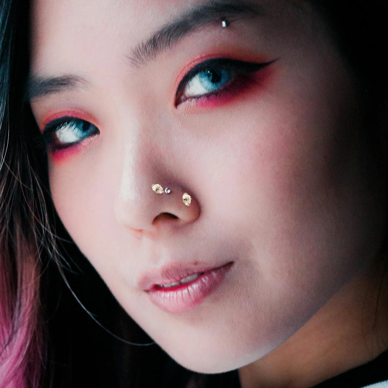 

24pcs Nose Piercing Piercing Jewelry Bone Nose for Women