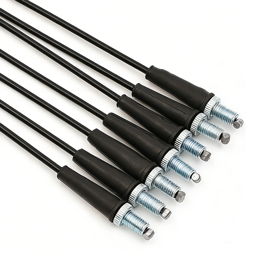 

for Yamaha Kawasaki KTM Honda Suzuki 910-1300MM Motorcycle 50-250cc Throttle Cable Straight Head Connection Cable Universal