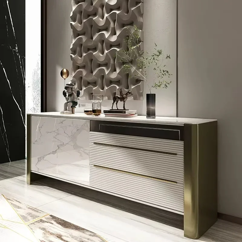 

Шкаф для прихожей из массива дерева в стиле лёгкой роскоши, входная дверь, перегородка для гостиной, декоративная мебель в итальянском стиле.