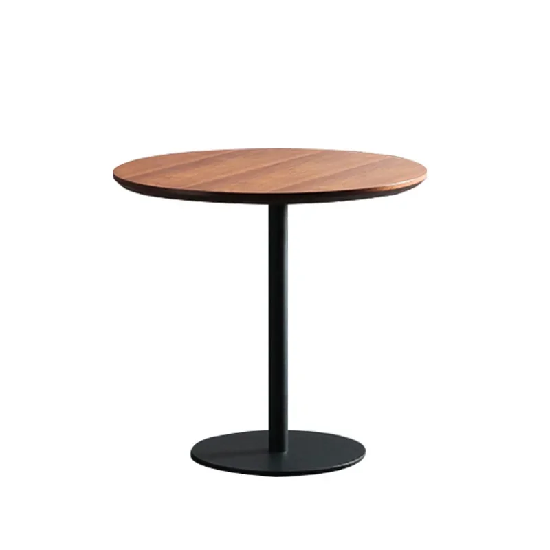 심플한 원목 바 카운터, 원형 테이블, 협상실, 커피 테이블