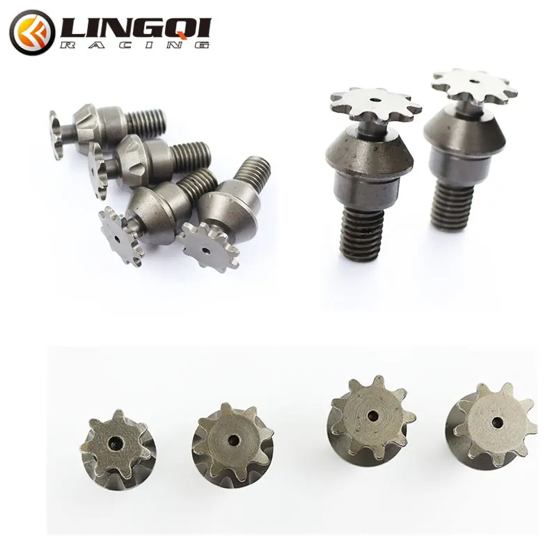 LING QI Motorcycle 25H Engine Chain Gear 13T 11T 9T Tooth Motor Pinion Transmission System For 47cc 49cc ATV Quad Dirt Bike Part