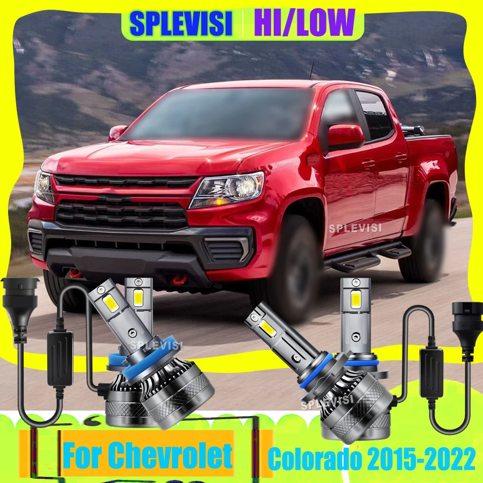 

Car Headlamp 20000LM LED Headlight Hi/Low Beam Bulbs Plug &Play For Chevrolet Colorado 2015 2016 2017 2018 20019 2020 2021 2022