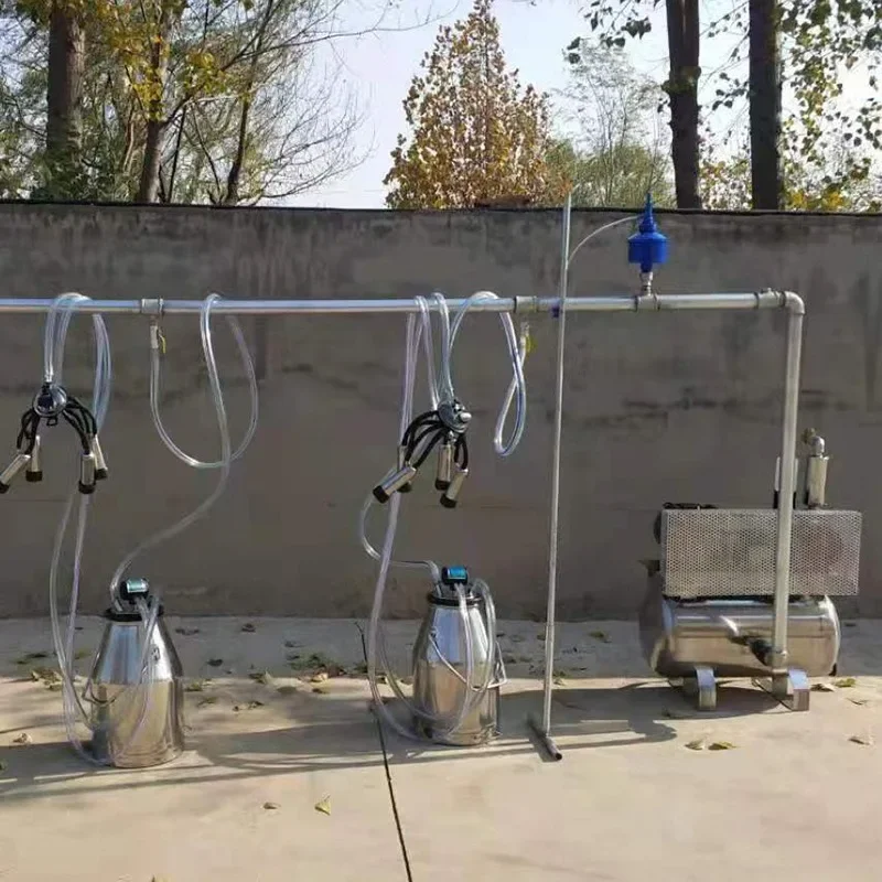 Milking machine, stainless steel vacuum pump for pasture cows and sheep, milking machine equipment