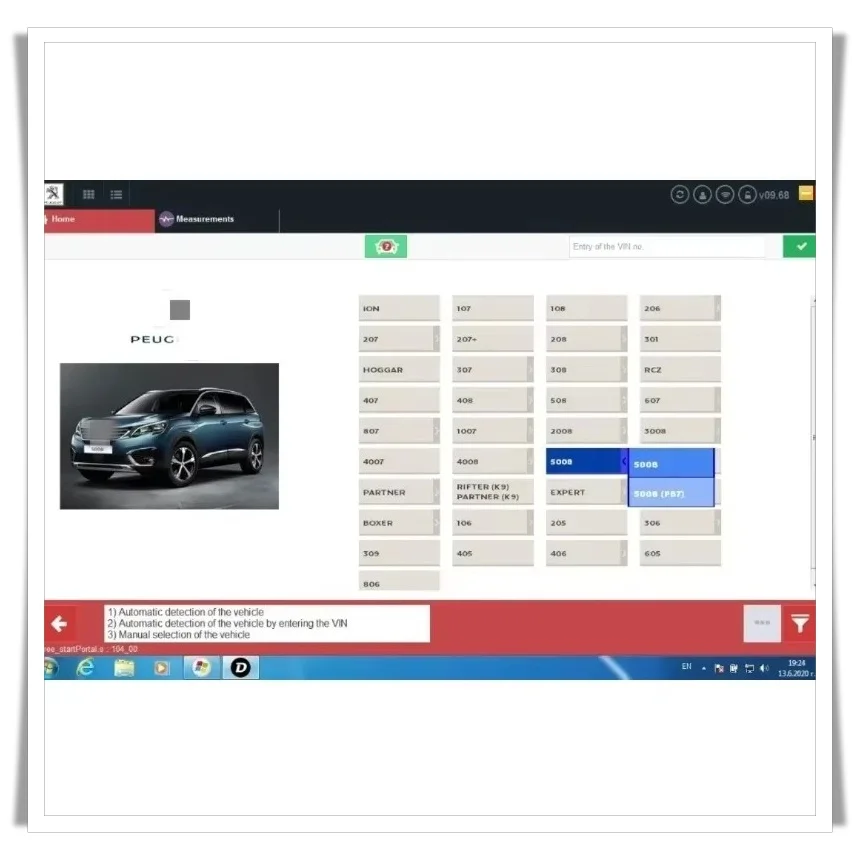 2025 Hot Diagnostic Tool Diagbox V9.91 Full Update For Lexia3 PP2000 Lexia-3 For Citroen/Peogeot Read Fault Codes System Testing