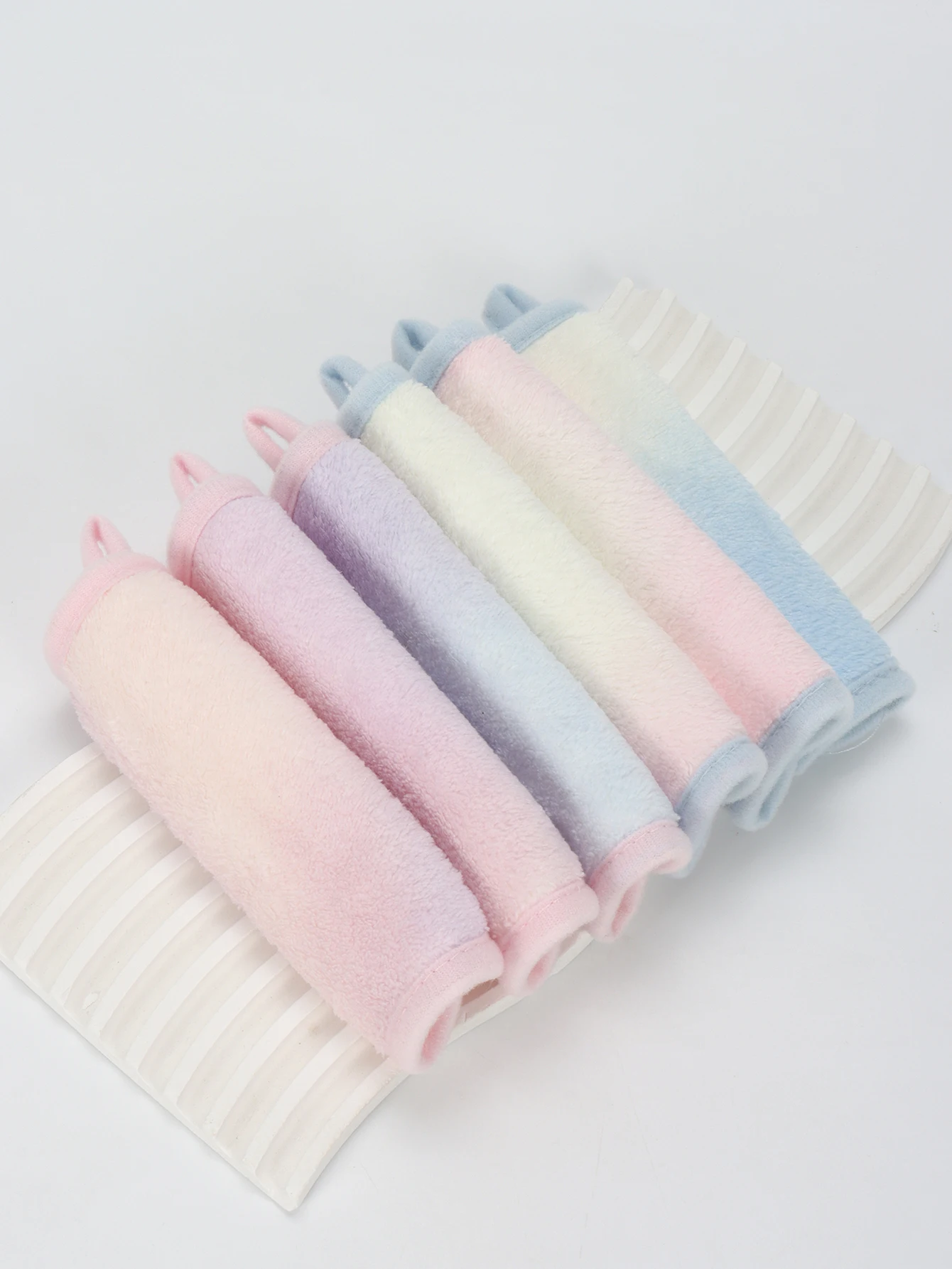 5/10/20 pezzi panni per il viso in microfibra riutilizzabili struccante panno asciugamani per il trucco viso tamponi per la pulizia profonda strumenti di bellezza per la cura della pelle