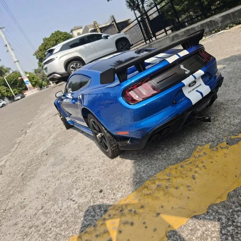 MJX 10306 DC 1:12 Remote Control Flat Run Drift High Speed Brushless 4WD Car Professional RC Model Ford GT500 2.4g 3652 3200KV