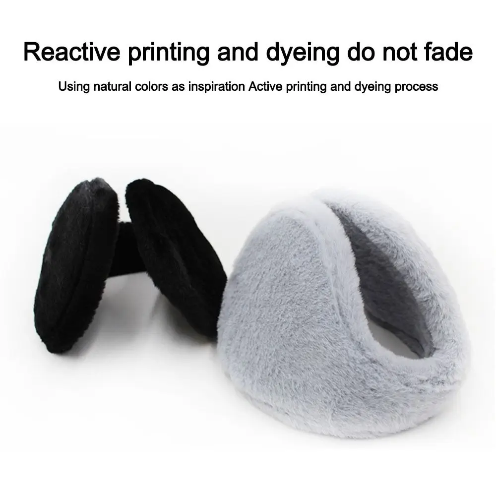 رشاقته يندبروف غطاء للأذنين الخريف والشتاء الدفء أفخم الأذن إفشل الأذن الدافئة حامي في الهواء الطلق الدراجات دفئا لينة الأذن يفشل #5