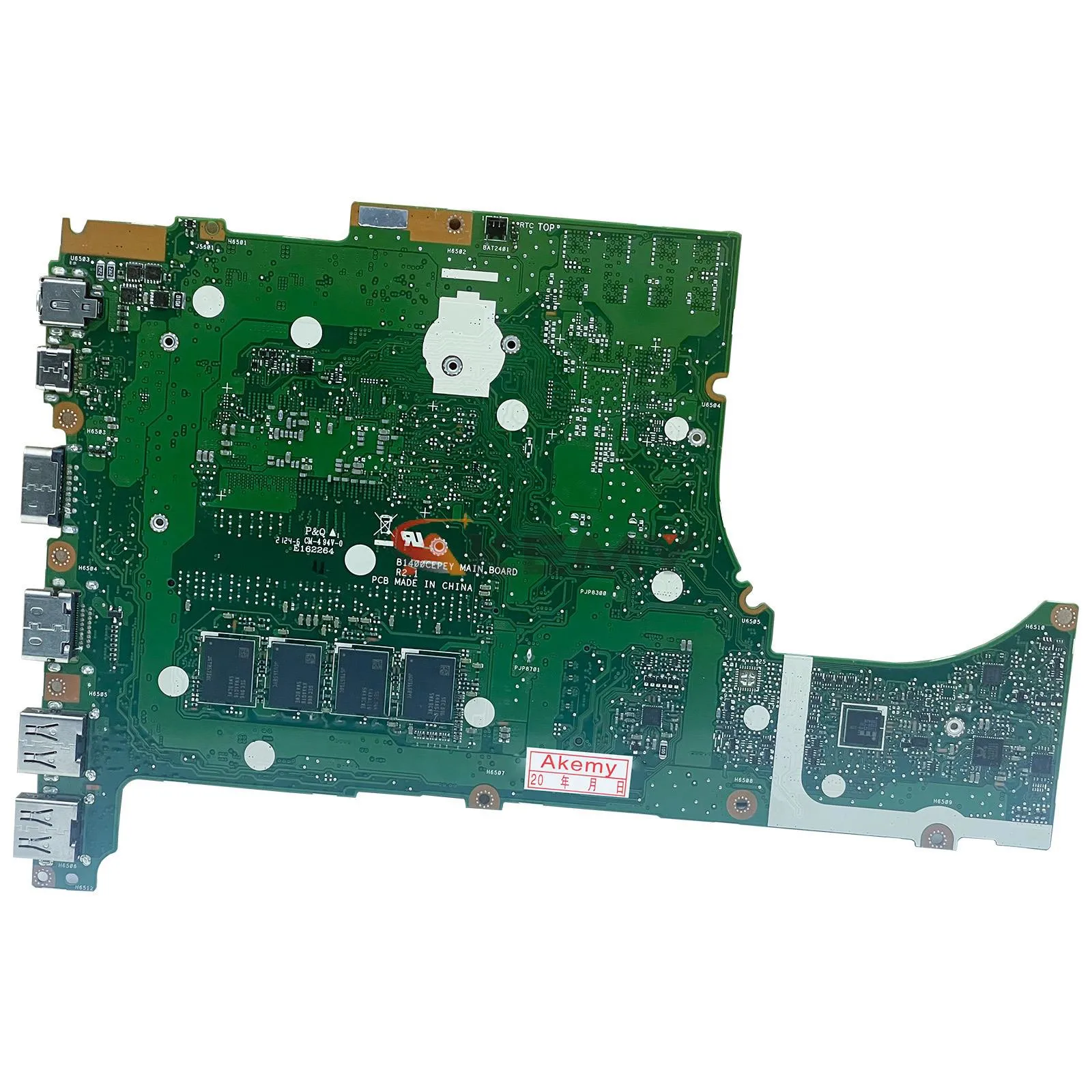 Imagem -03 - Shenzhen B1400cepey para Asus Expertbook b1 B1400cep B1400c Placa-mãe de Laptop com i5 i7 11th Gen Cpu 8gb 16gb Ram