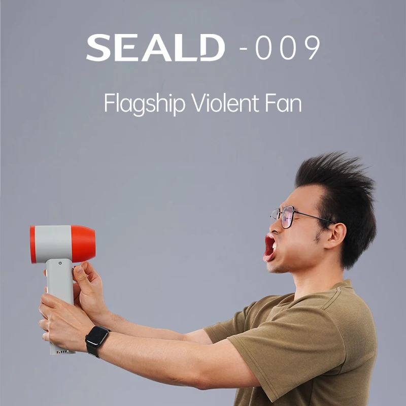 

SEALD 009 Car Violent Blower Handheld Large-size TURBO JET FAN Brushless Motor Superstrong Instantaneous Thrust Mini Duct Fan