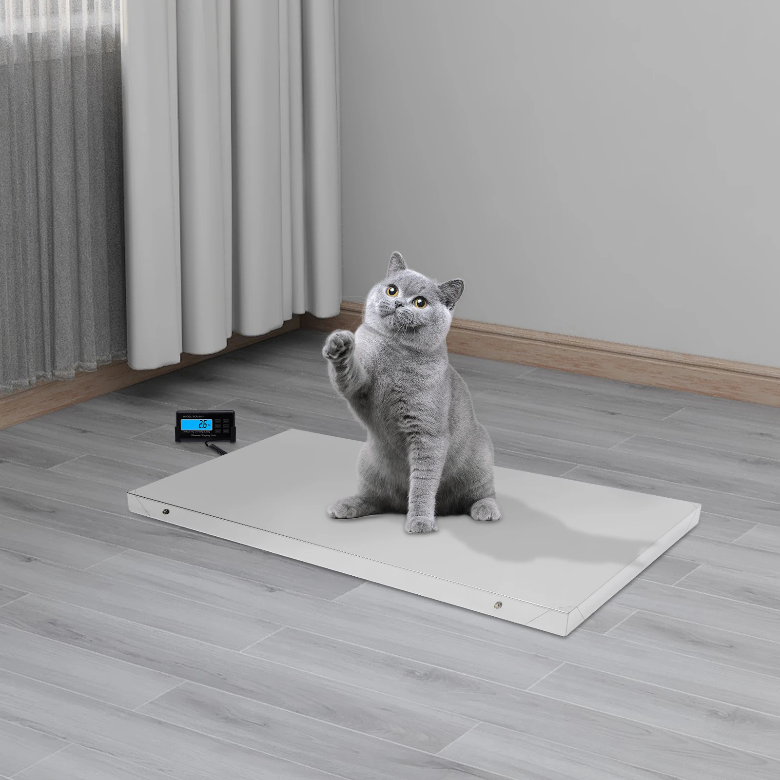 300Kg Multifunktionale Tierwaage Digital mit LCD Display, Veterinärwaage Haustierwaage für Hunden Katzen 300Kg Multifunktionale Tierwaage Digital mit LCD Display, Veterinärwaage Haustierwaage für Hunden Katzen