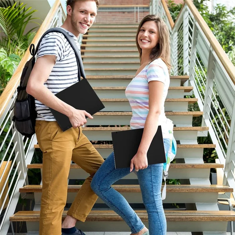 Suitable Folders With Pockets, 25 Pack 2 Pocket Folders Fit Letter Size, File Folder With Pockets For School Office Home