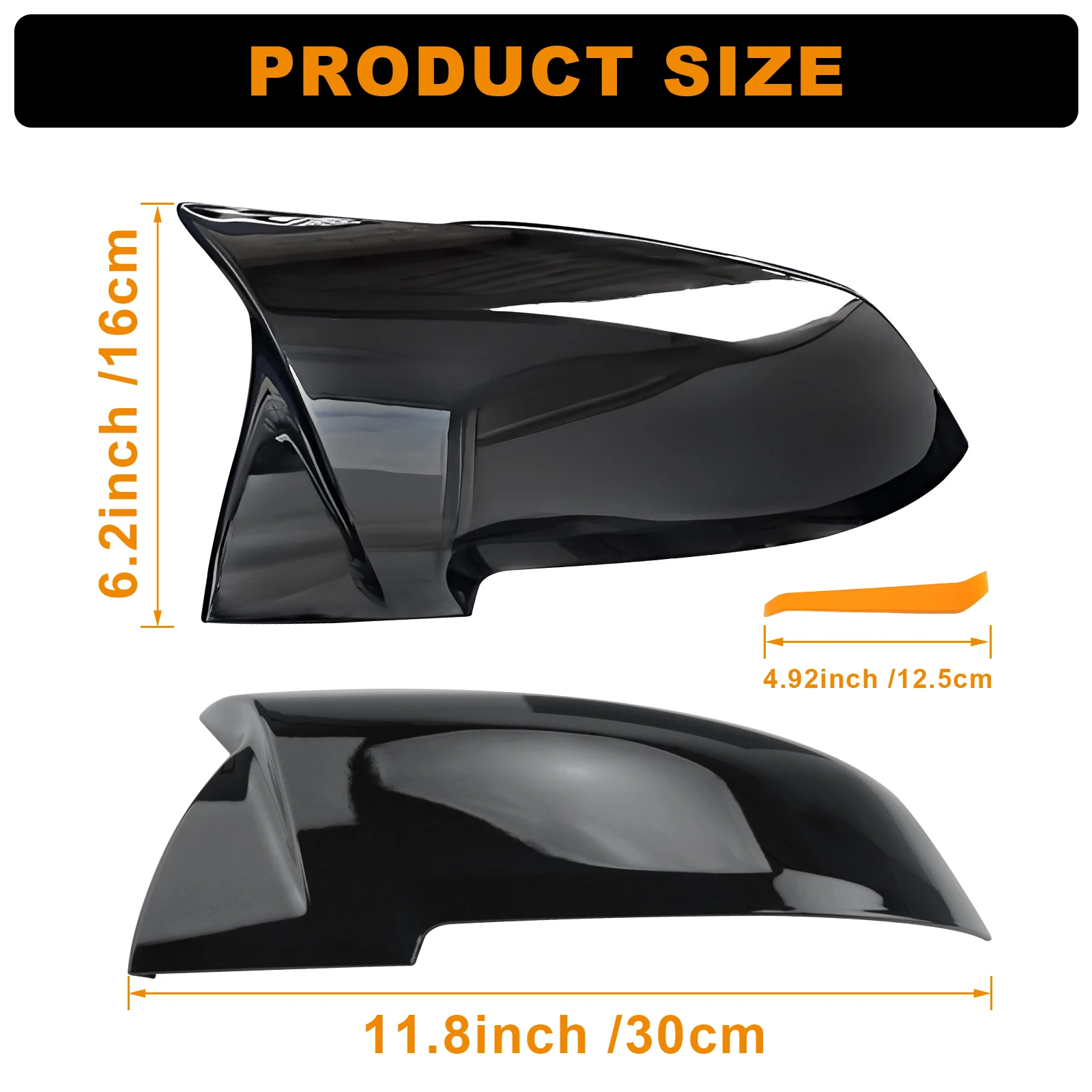 ل BMW F20 F21 F22 F23 F30 F32 F33 F36 F36 F87 M2 X1 الجناح غطاء مرآة الباب مرآة الرؤية الخلفية غطاء الخارجي مرآة السيارة اكسسوارات