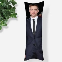 Long Pillowcase Custom Robert Pattinson Body Pillow Cover Men Women Home Bedroom Rectangle Sleep Decoration Accessories 0531