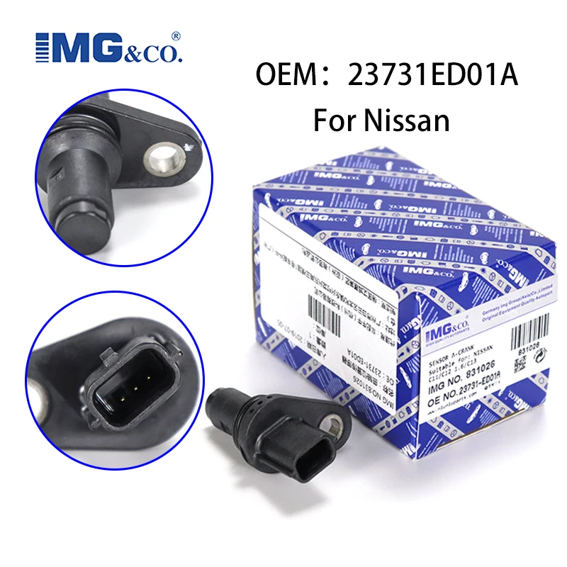 

IMG 23731-ED01A Crankshaft Position Sensor For Nissan Versa Tiida Sylphy Livina Teana Sunny 23731ED01A